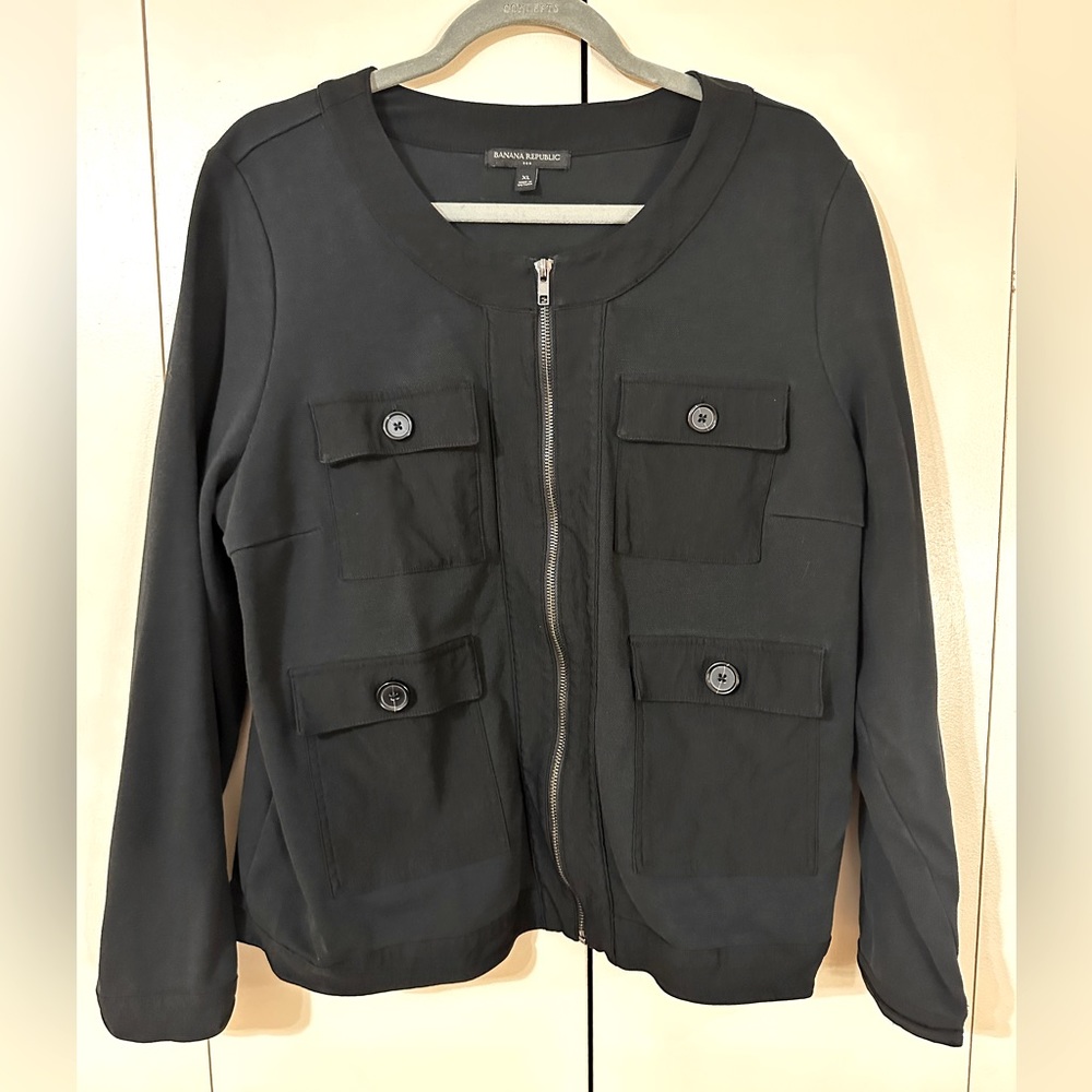 Banana Republic Pique 4 Pocket Jacket